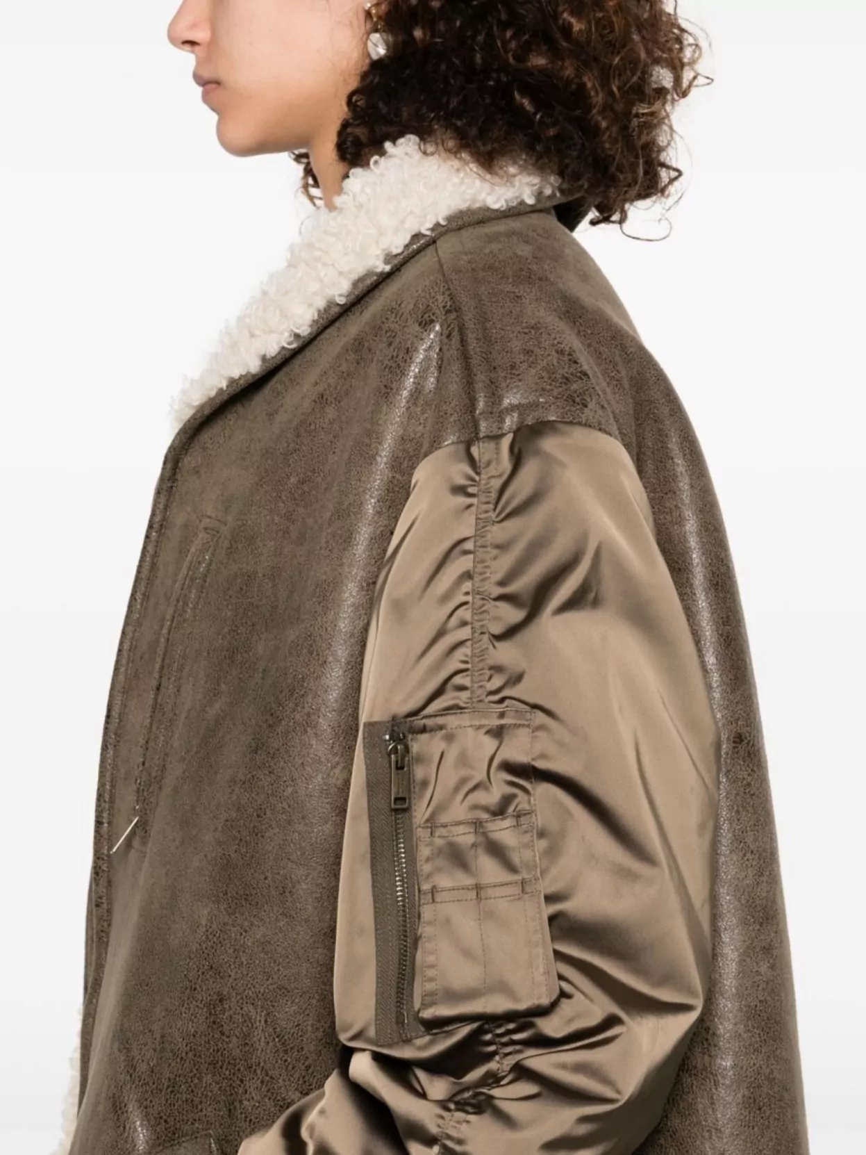 Isabel Marant Etoile Relaxed Oversized Jacket Featuring Front Pocket
