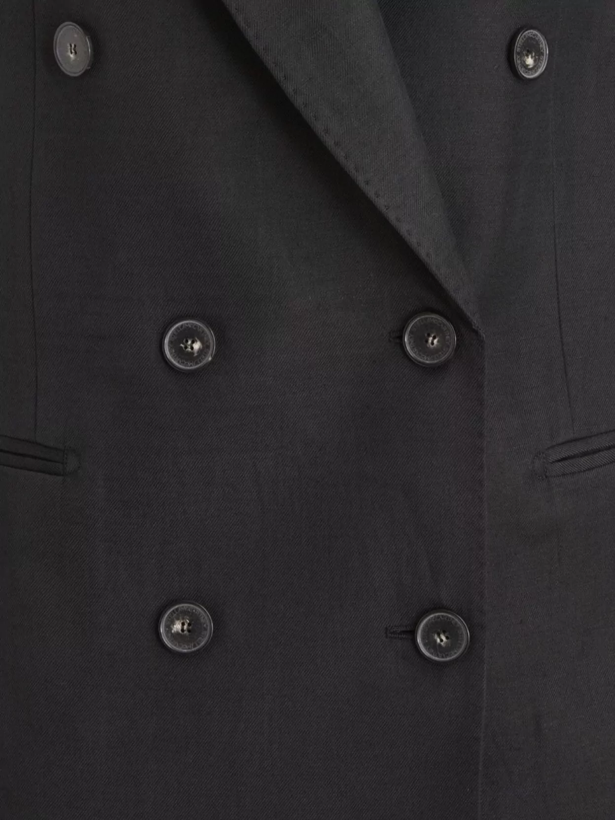 Stella Mccartney Linen Blend Blazer Button Detailing