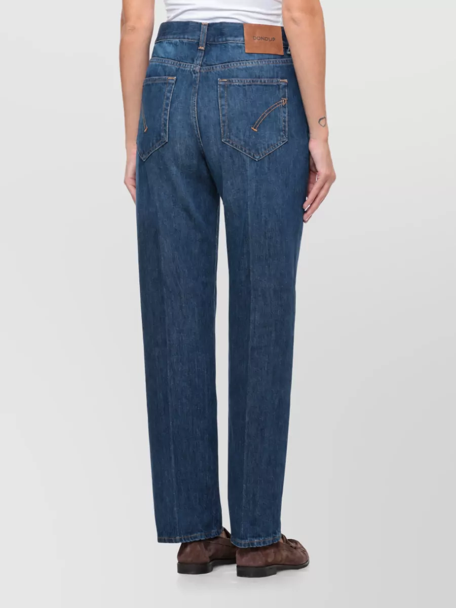 Dondup Straight-Leg Denim Jeans