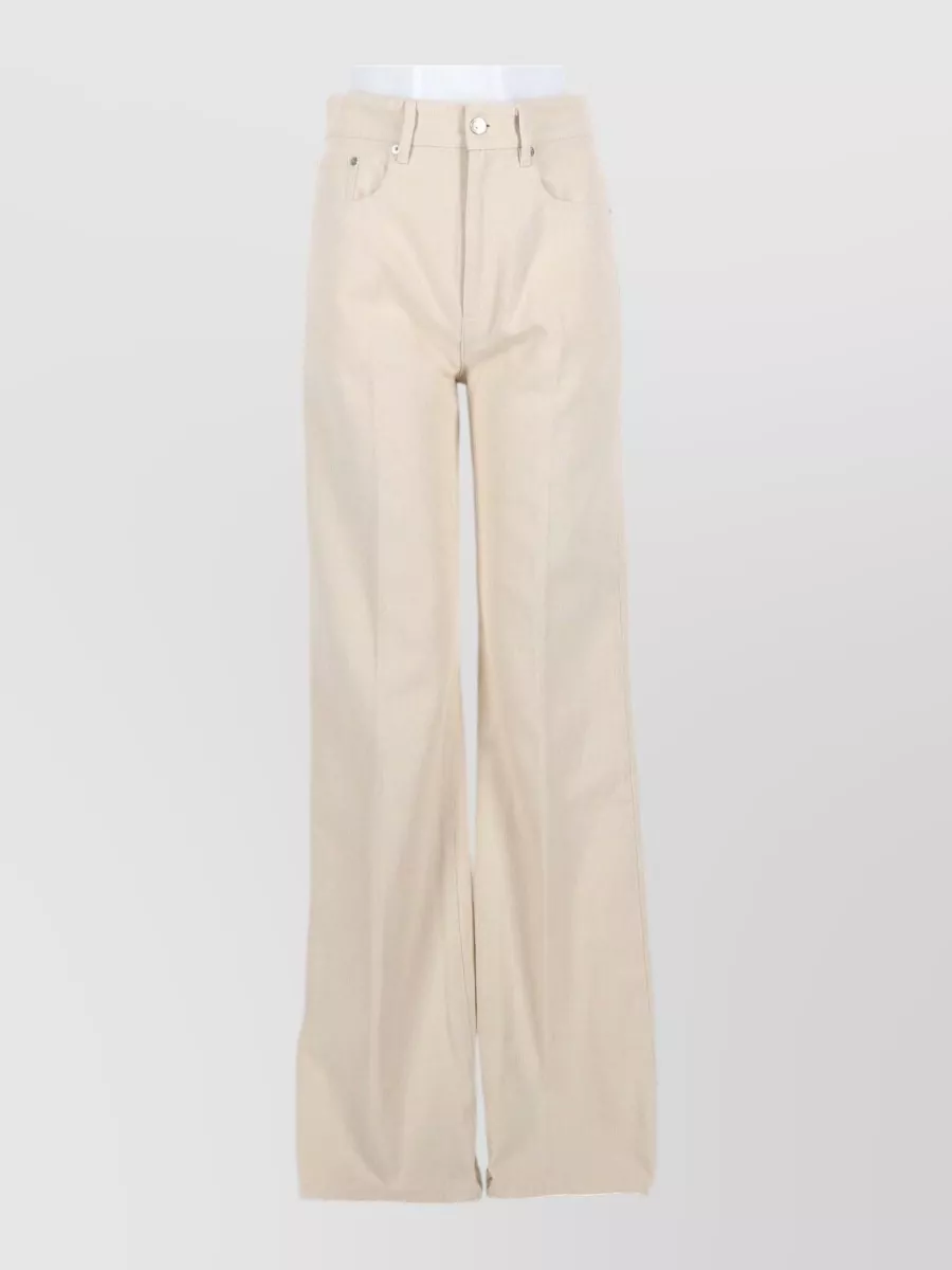 A.P.C. domino high-rise wide-leg jeans
