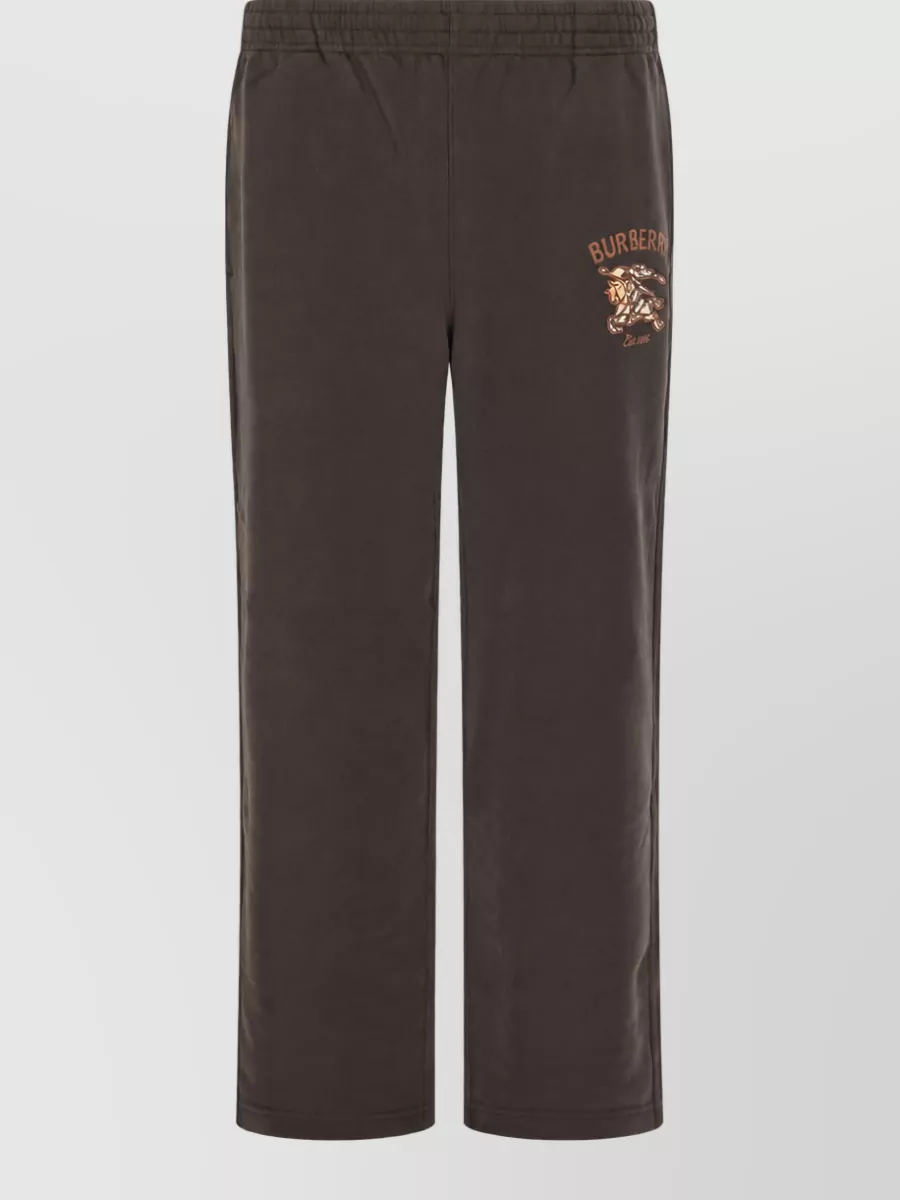 Burberry cotton track pants