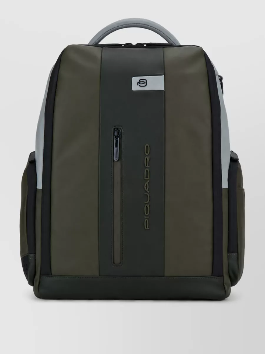 Piquadro leather laptop backpack