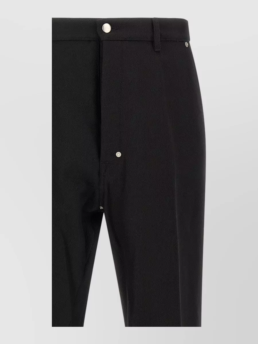 Rick Owens cotton straight-leg trousers