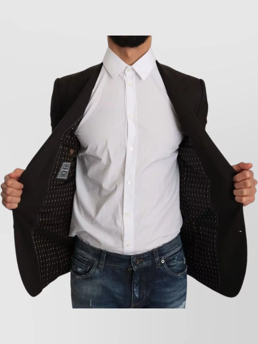 Dolce&Gabbana Virgin Wool Classic-Fit Blazer