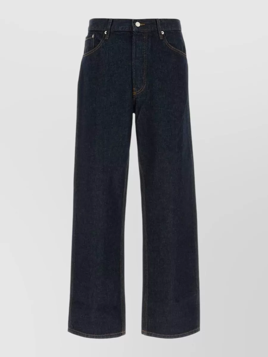 Dries Van Noten denim straight-leg jeans