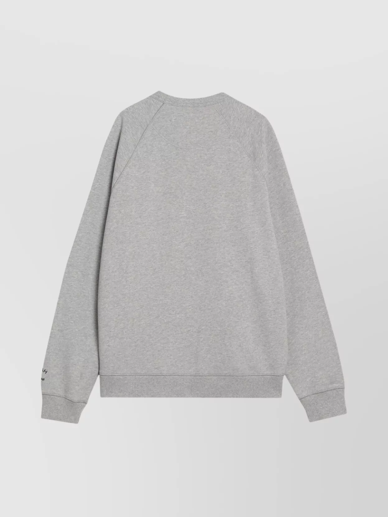 Barbour Graphic Print Raglan Sleeve Sweatshirt In Gray