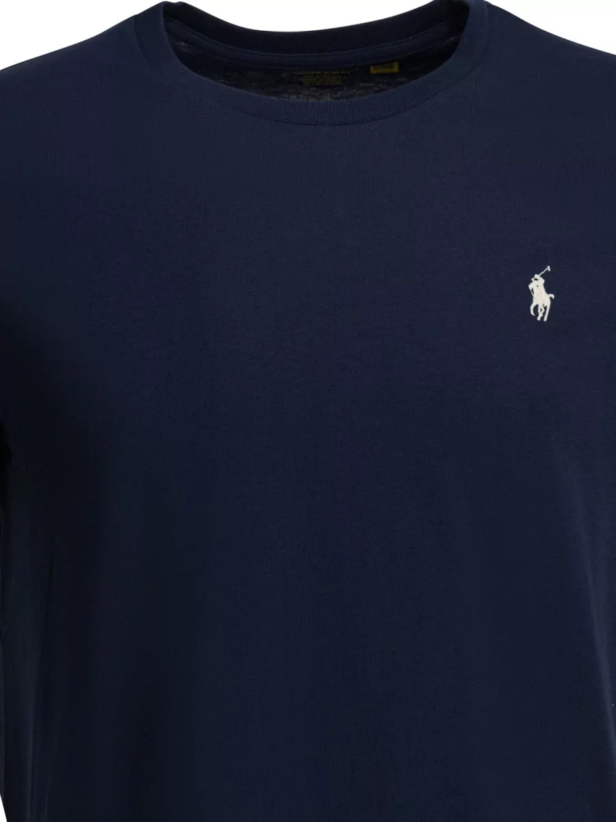 Polo Ralph Lauren Logo-Print Cotton Crew-Neck T-Shirt
