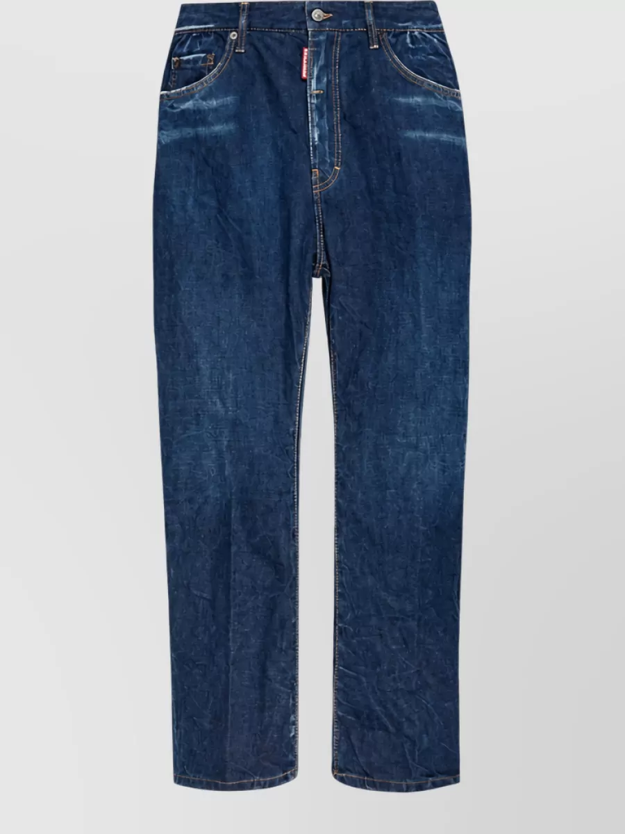 Dsquared2 Denim Straight-leg Jeans In Blue