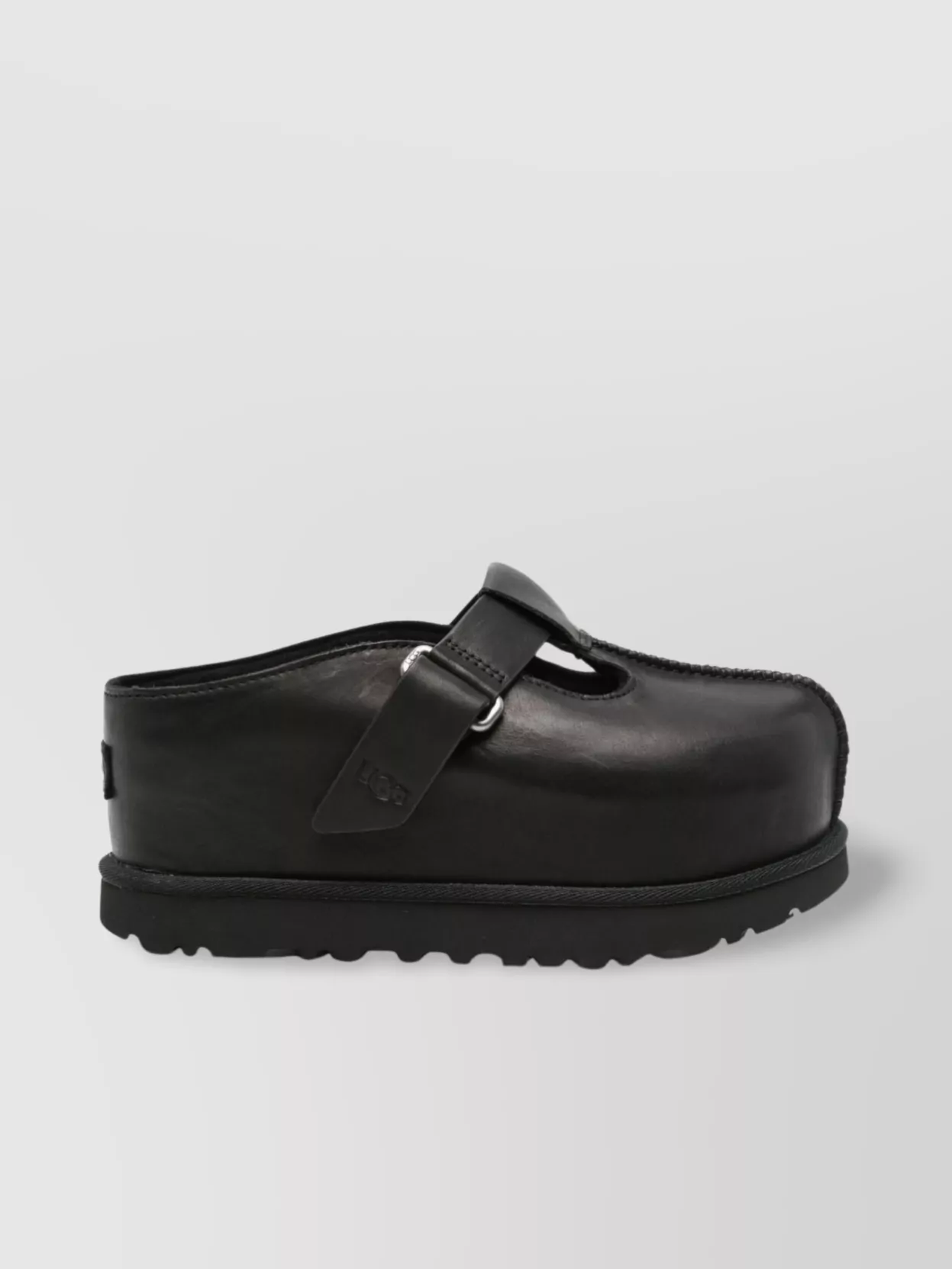 Ugg Goldenstar Hi Mules In Black In Black