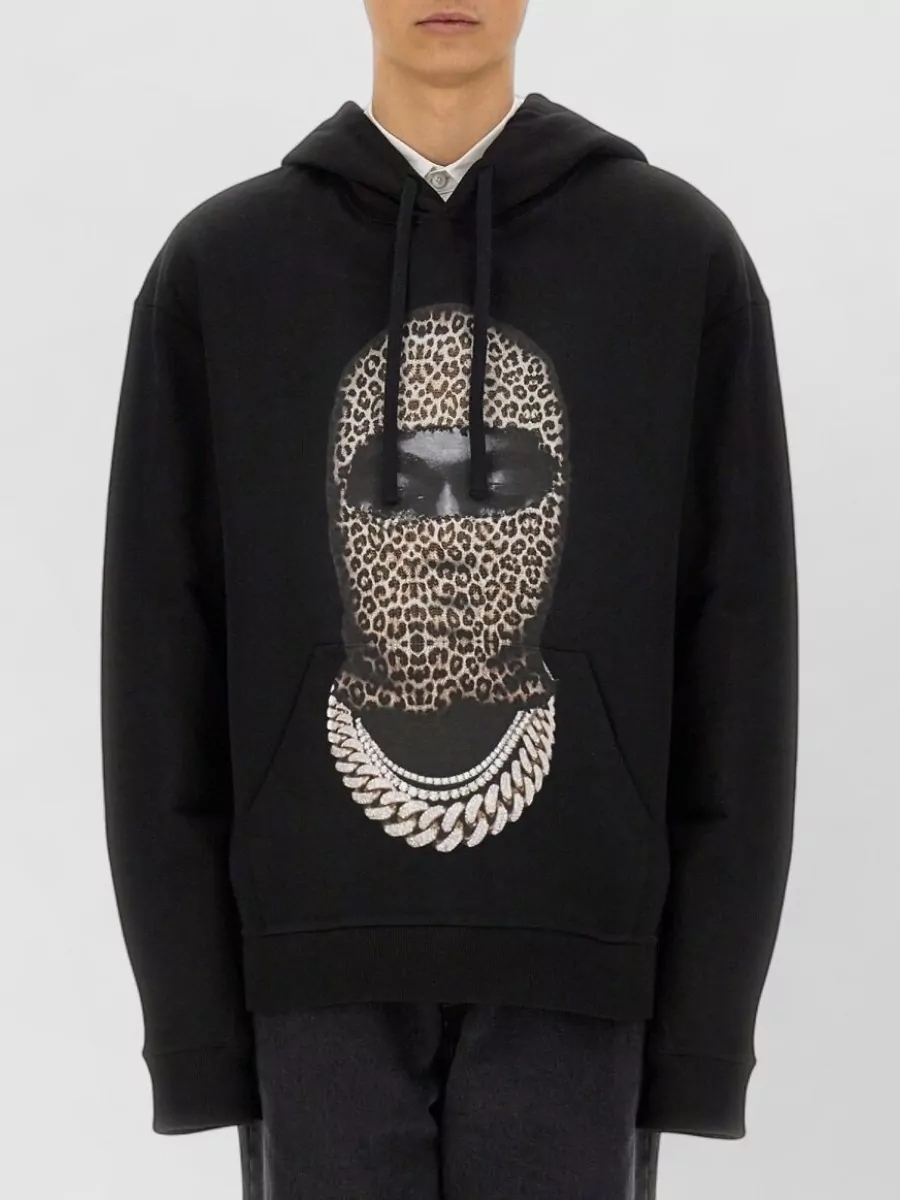 Ih Nom Uh Nit Leopard Print Hoodie