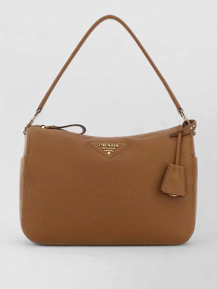 Prada medium deer leather shoulder bag