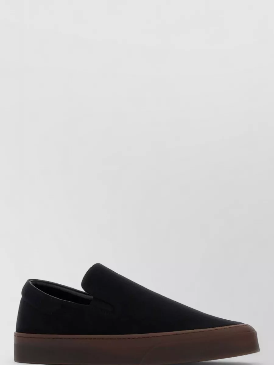 The Row Textile Slip-On Sneakers