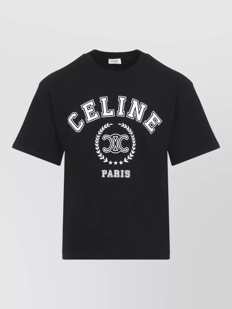 Celine cotton relaxed-fit graphic t-shirt