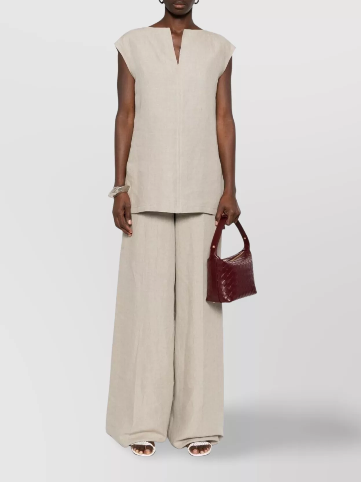 Max Mara Maxmara Colimbo Top Beige