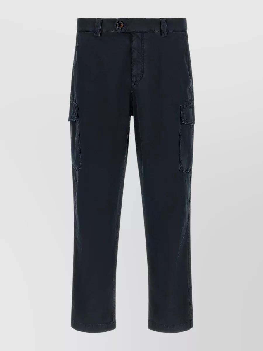 Brunello Cucinelli Cotton Straight-Leg Cargo Shorts