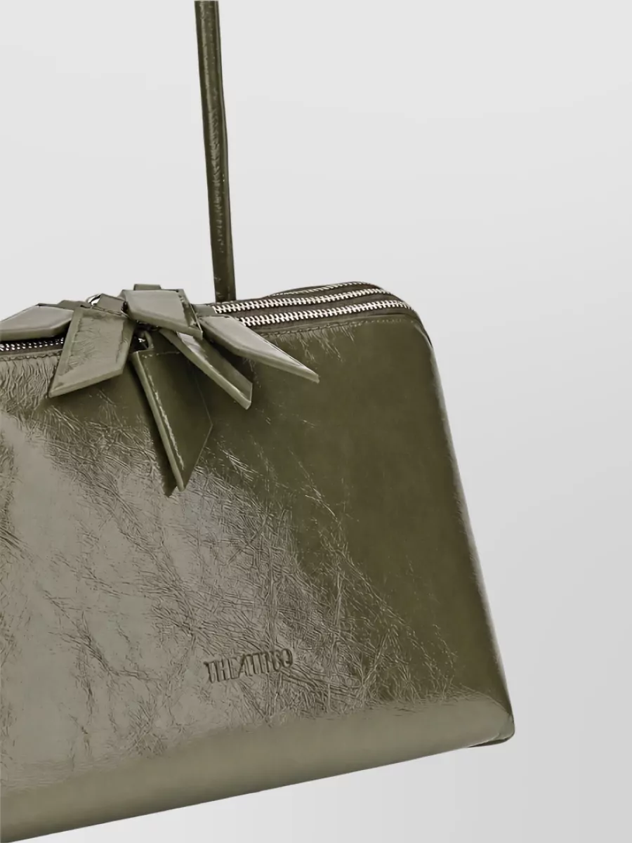 The Attico Calf Leather Clutch Bag