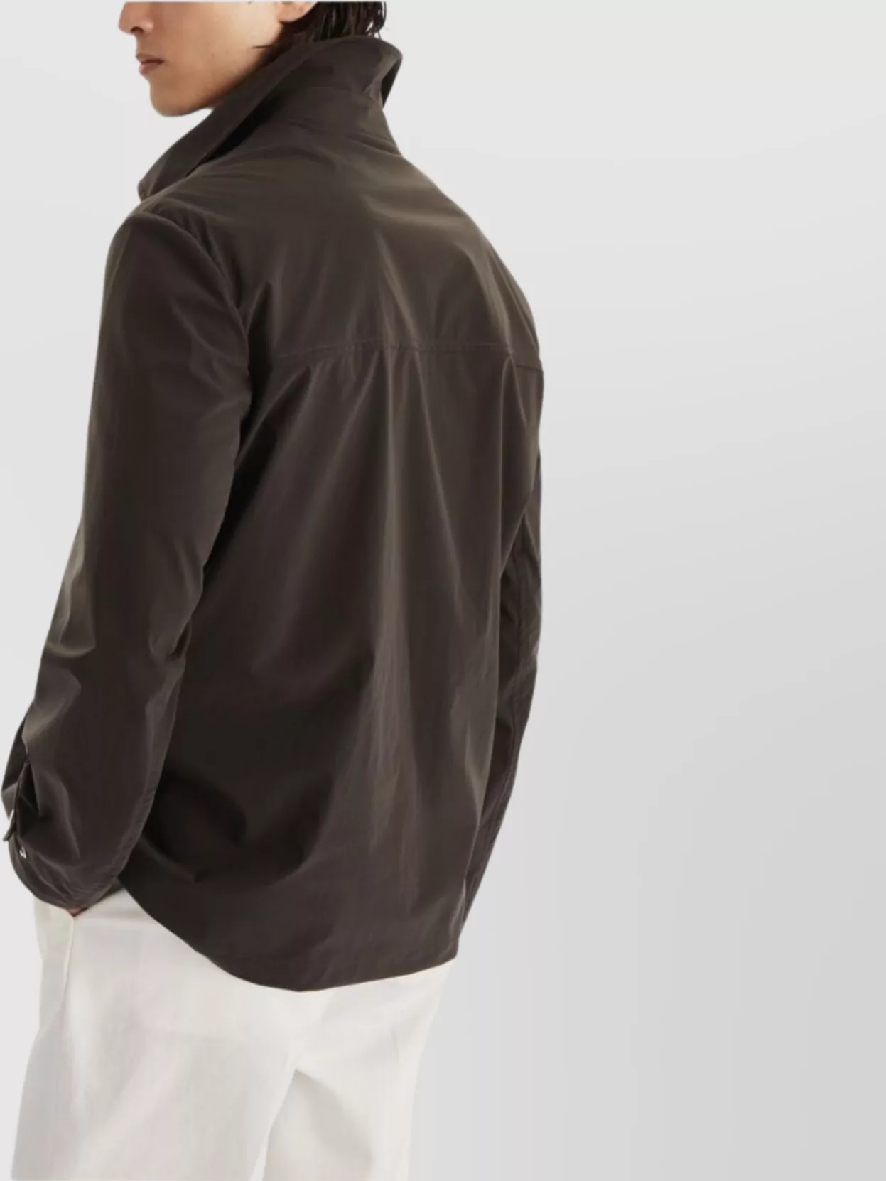 Brunello Cucinelli Cotton Jacket Resistant To Water