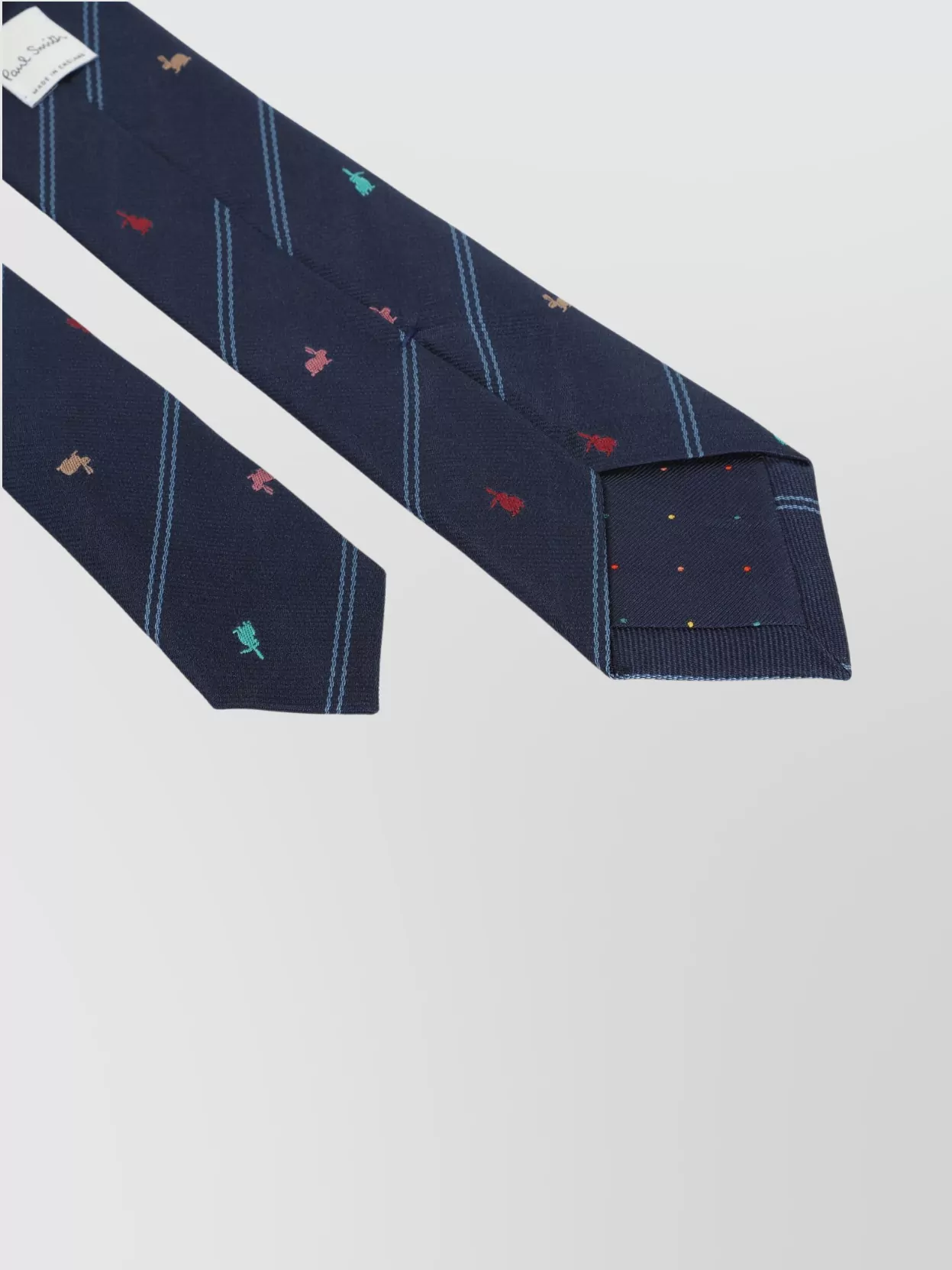 Paul Smith Men Rabbit Stripe Tie