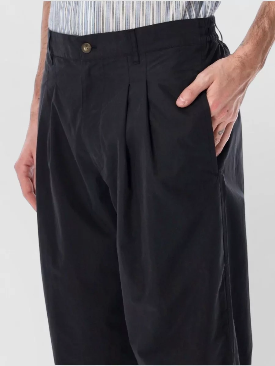 Isabel Marant Pleated Straight-Leg Trousers
