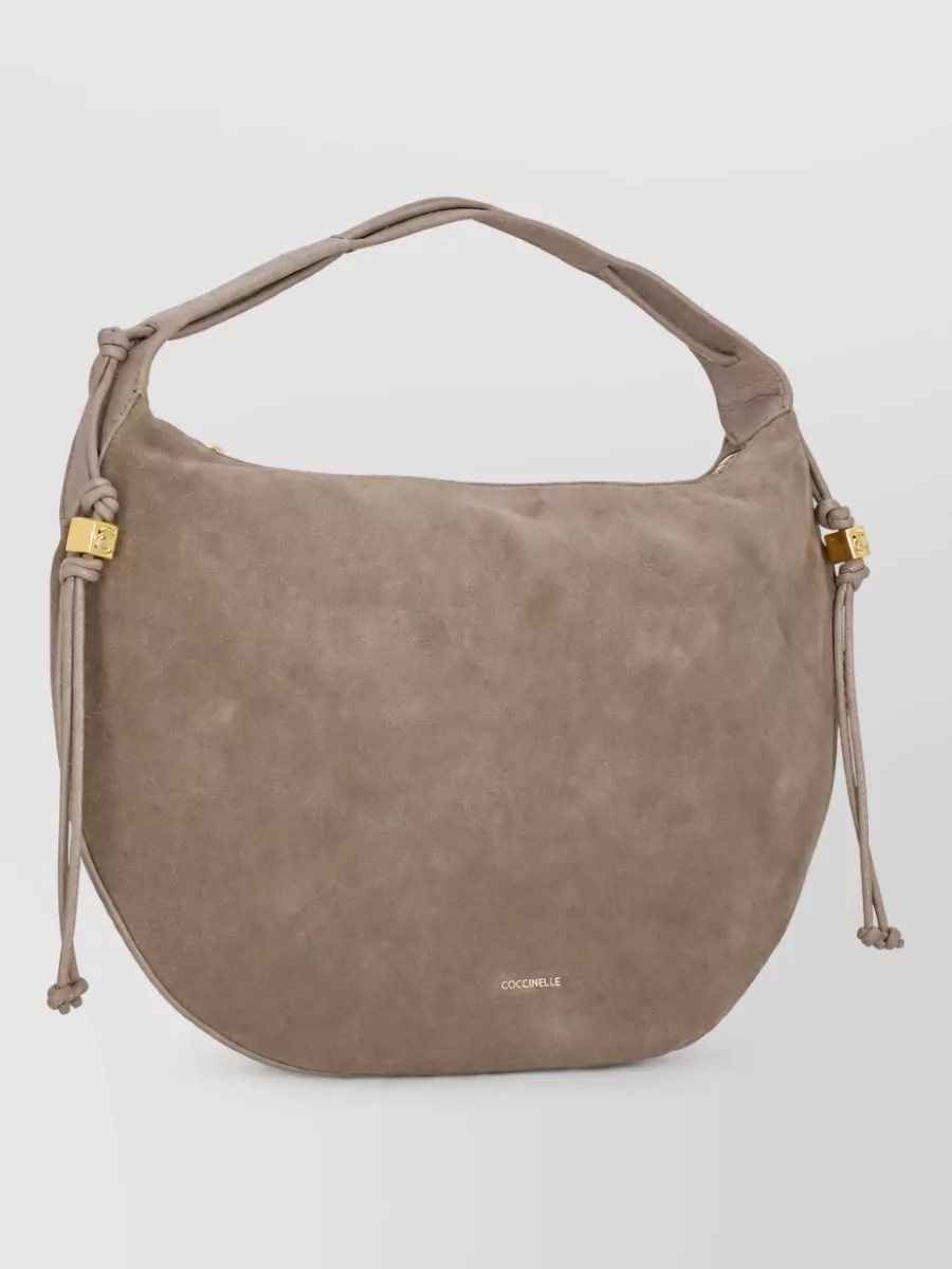 Coccinelle suede shoulder bag