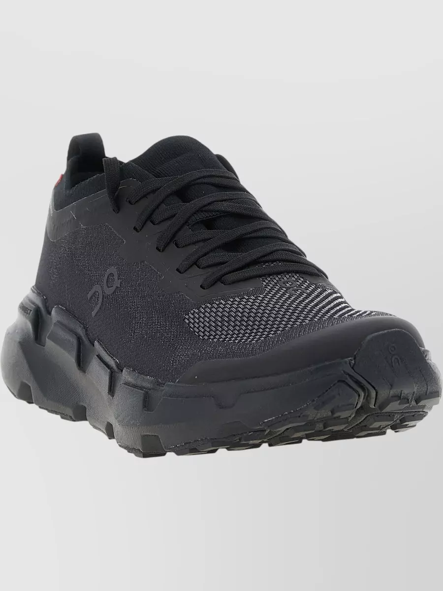 On Running Technical Knit Lace-Up Sneakers