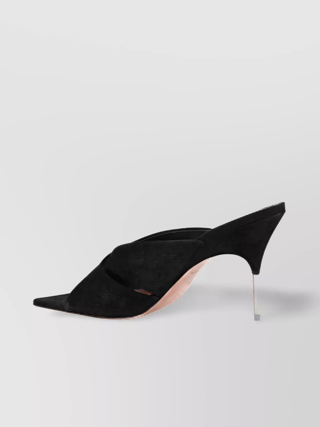 Amina Muaddi Dynamic Crisscrossed Toe Sandals
