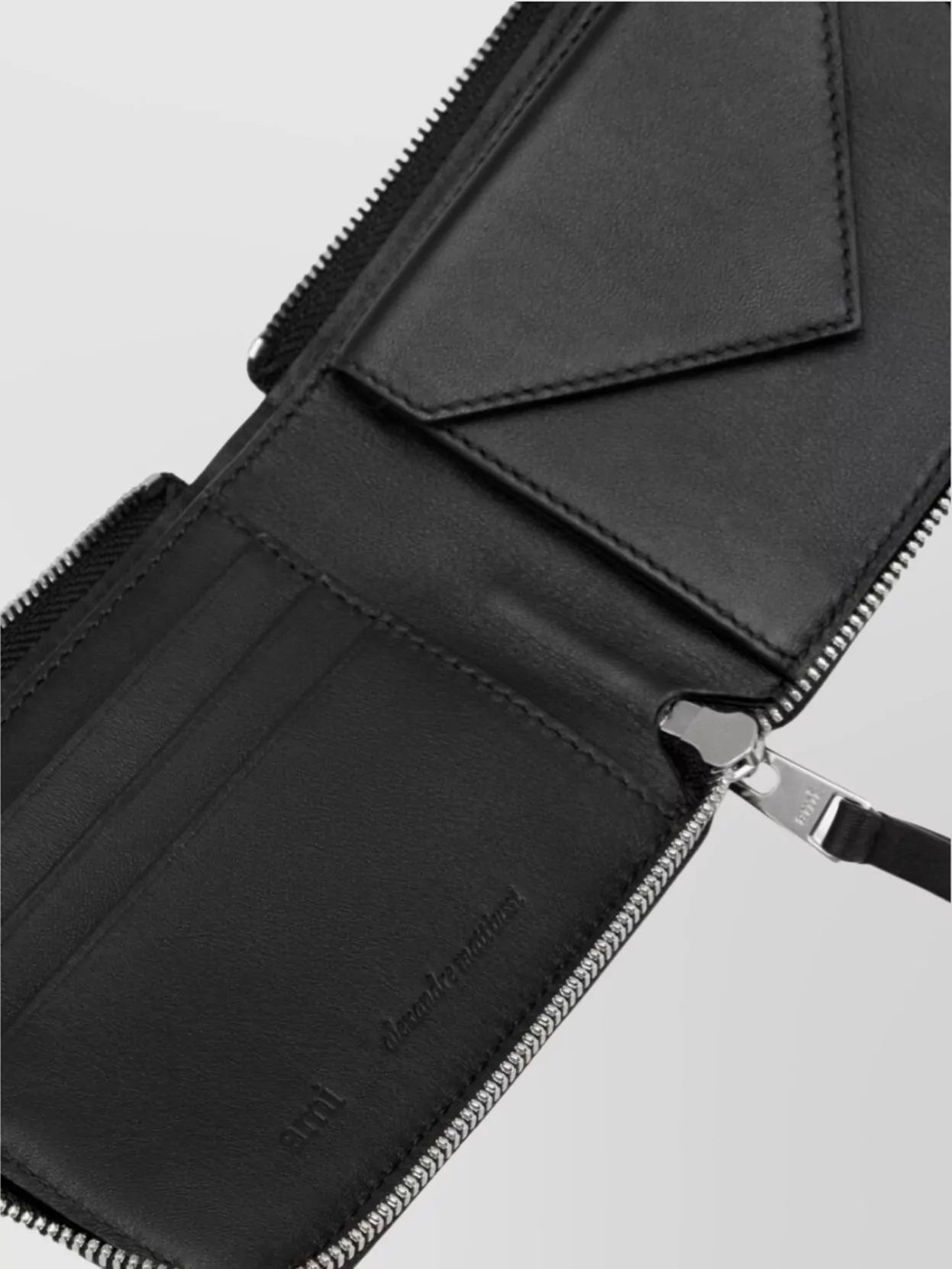 Ami Alexandre Mattiussi Smooth Grain Purses & Cardholders