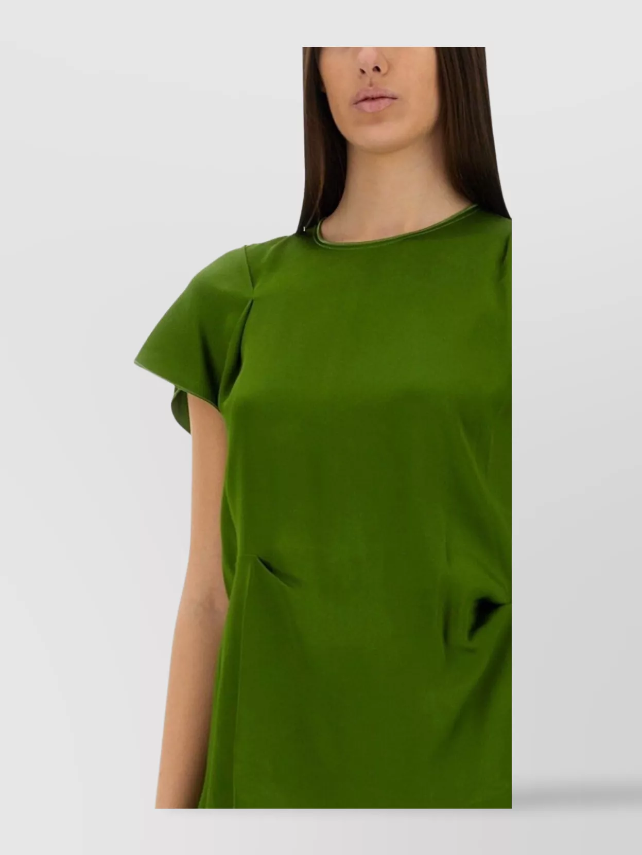 Shop Victoria Beckham Tops With Darts And Folds