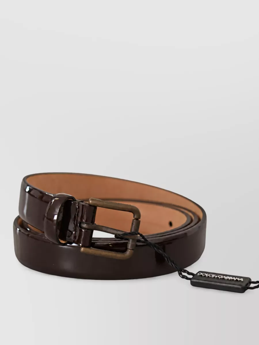 Dolce&Gabbana Patent Leather Belt