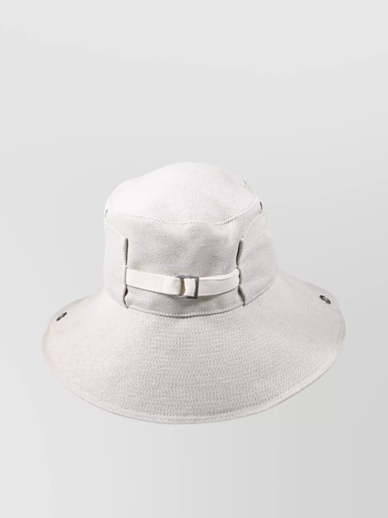 Jacquemus Nimes Hat With Eyelet Vents And Wide Brim