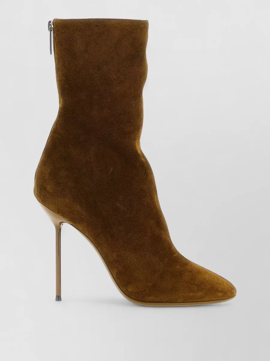 Paris Texas Suede Ankle Boots
