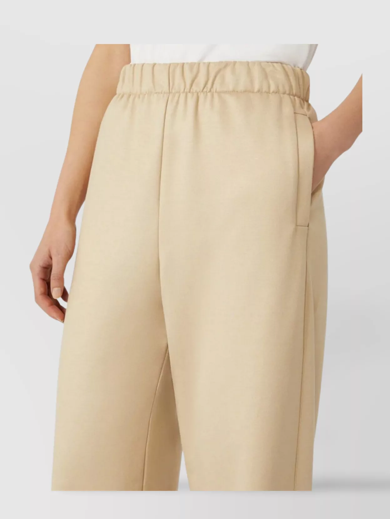 Max Mara Ankle Length Wide Leg Trousers