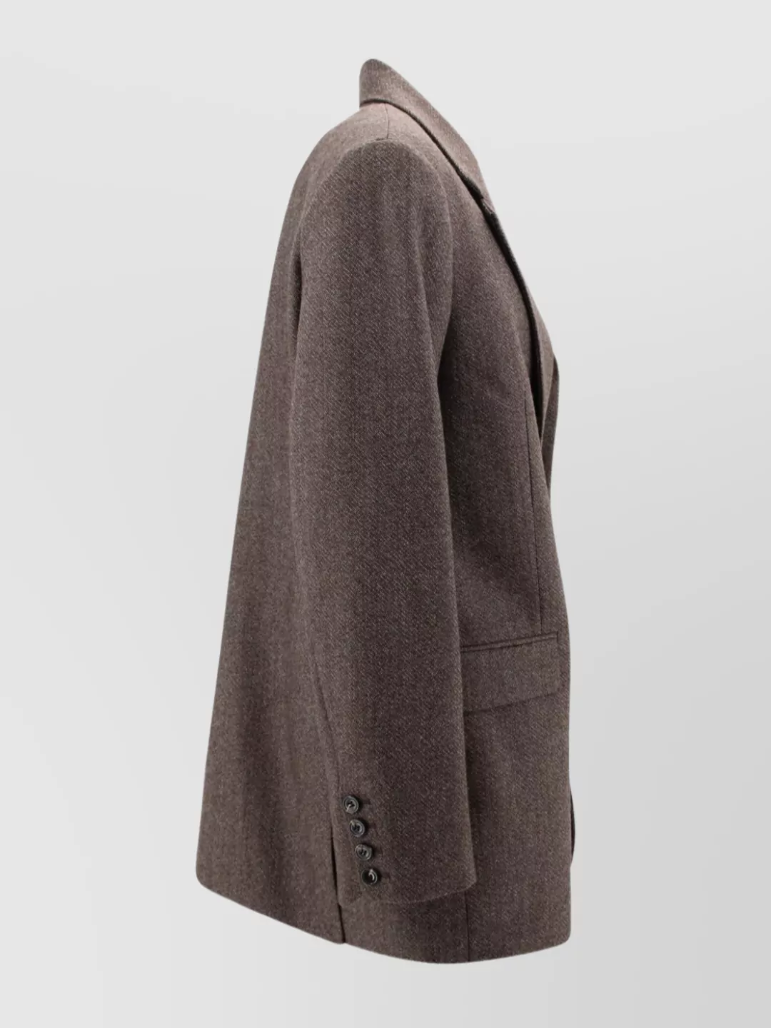Soeur Tailored Wool Twill Blazer