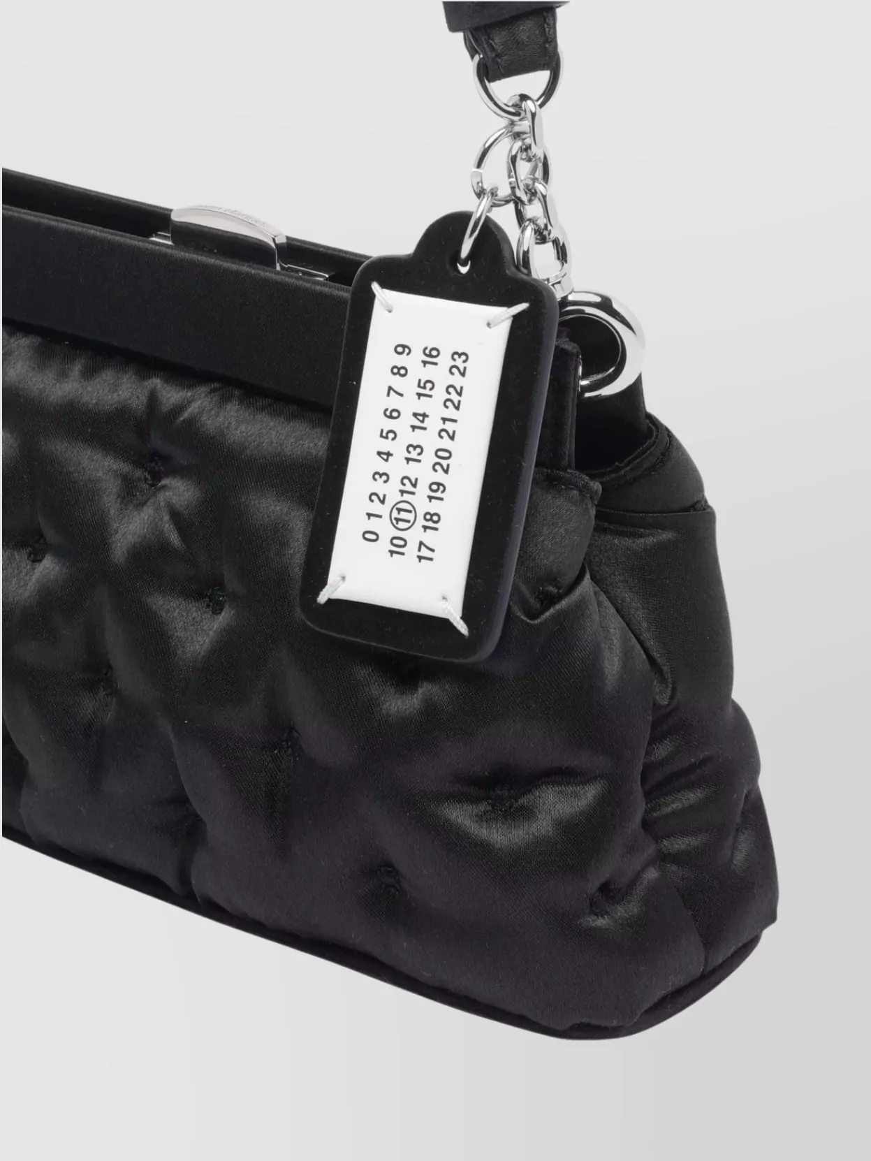 Maison Margiela Small Quilted Shoulder Bag With Metal Hardware