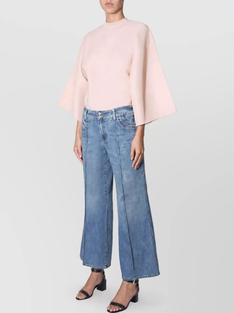 Givenchy Silk Long-Sleeve Jumper