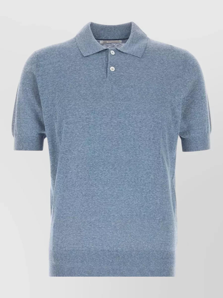 Brunello Cucinelli Linen Silk Polo Shirt