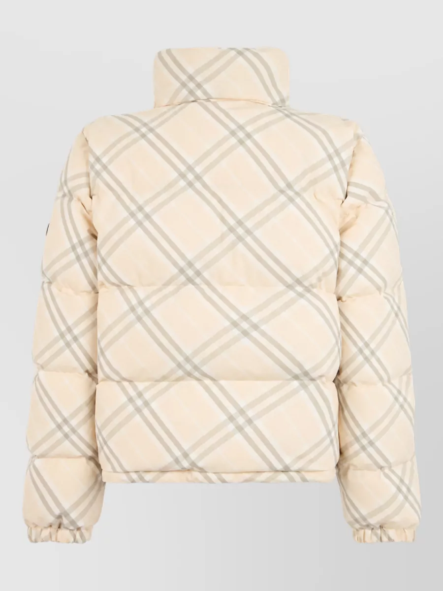 Burberry Checked Puffer Jacket