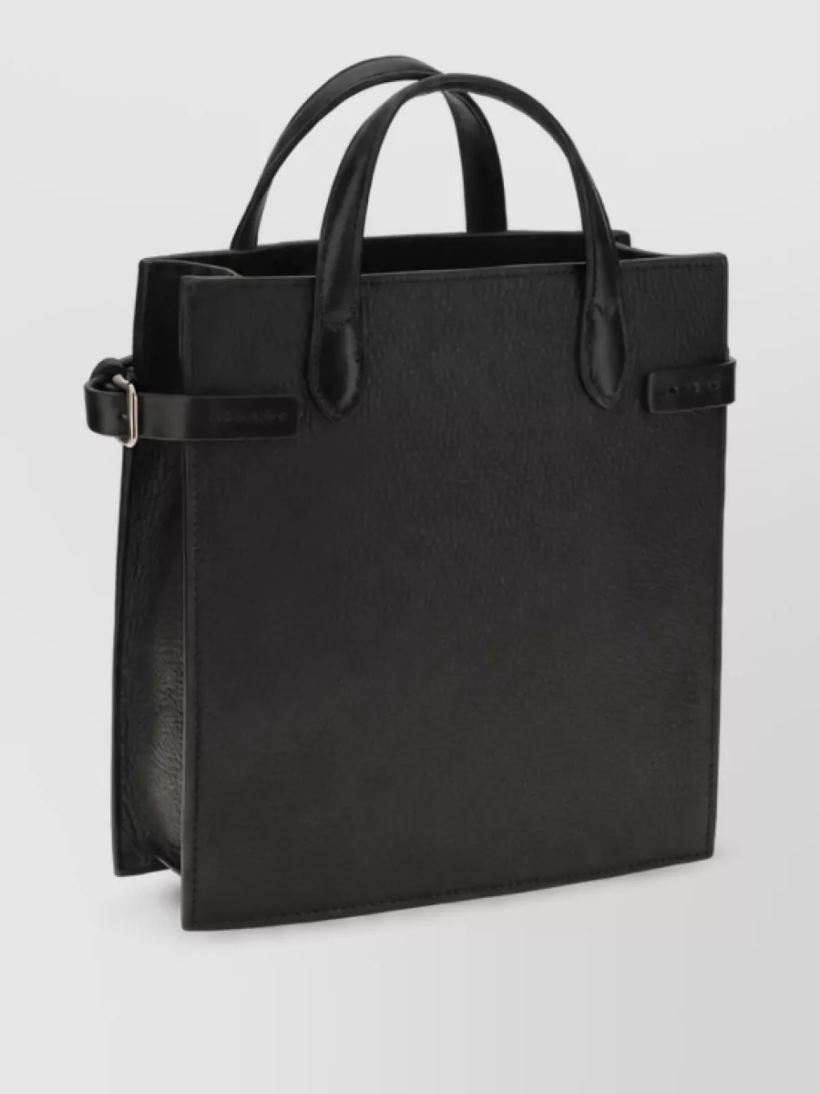 Valentino Garavani Calf Leather Small Tote Bag