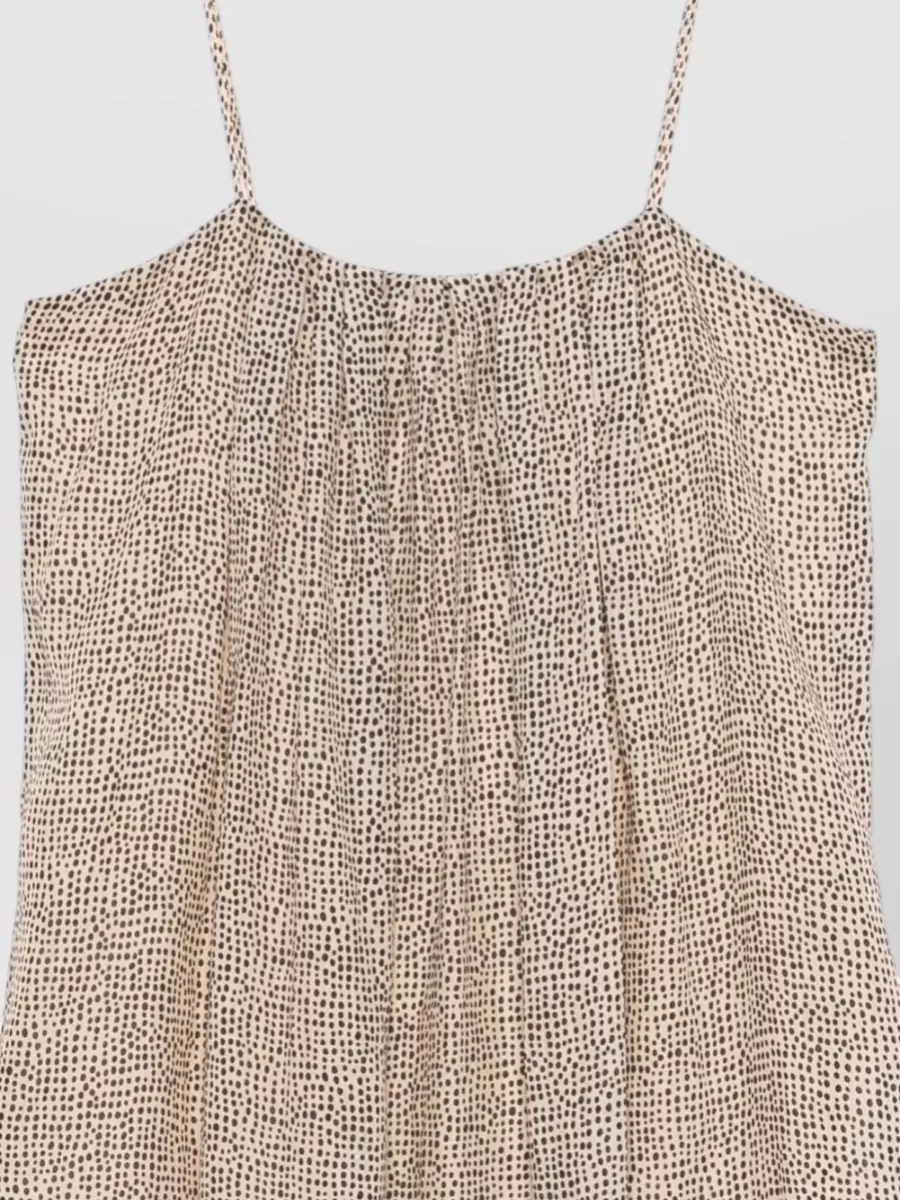 Alysi Printed Midi Dress