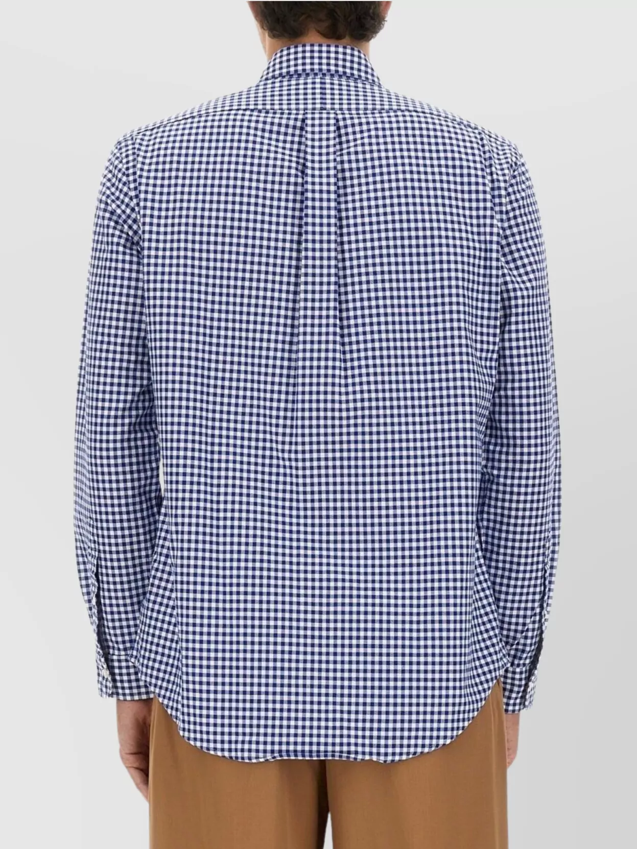 Polo Ralph Lauren Checkered Pattern Button-Down Collar Long Sleeves Shirt