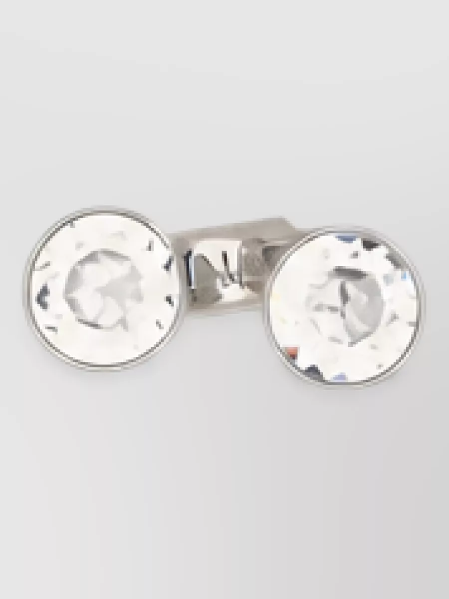 Dries Van Noten silver ornamented ring