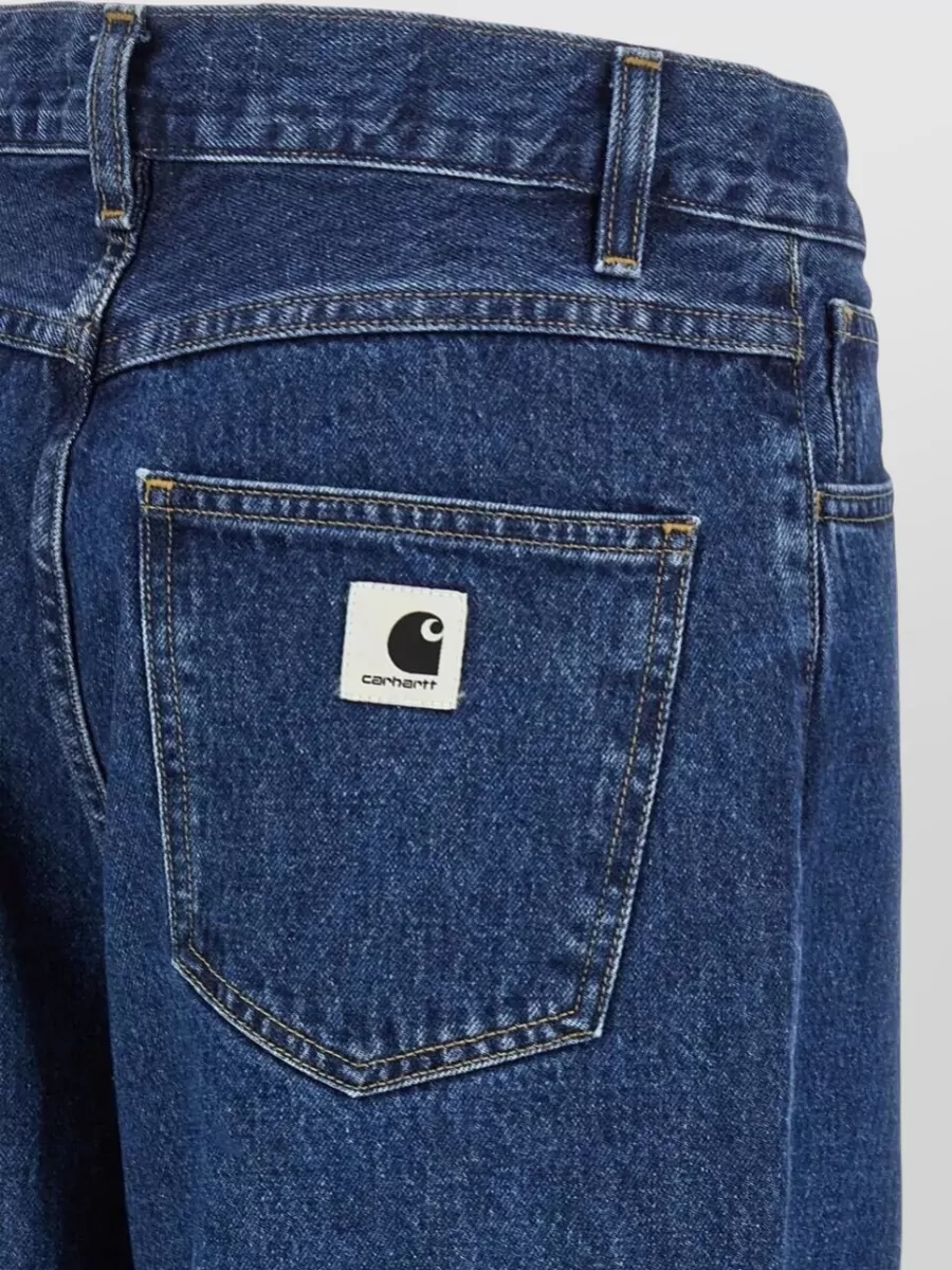 Carhartt Wip Brandon Denim Trousers Smith Belt Loops