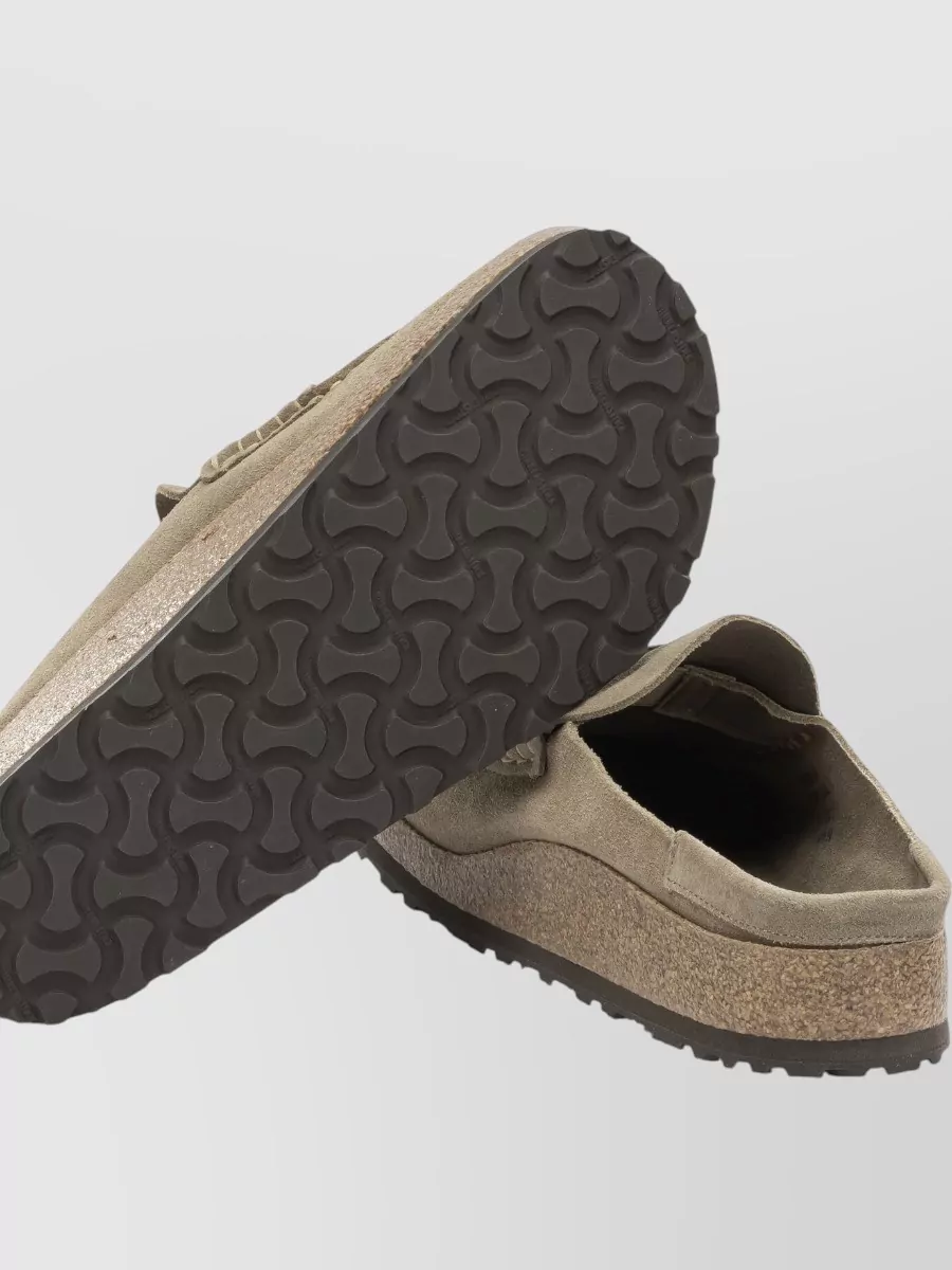 Birkenstock Loafers Slippers Cork Sole Moc Toe