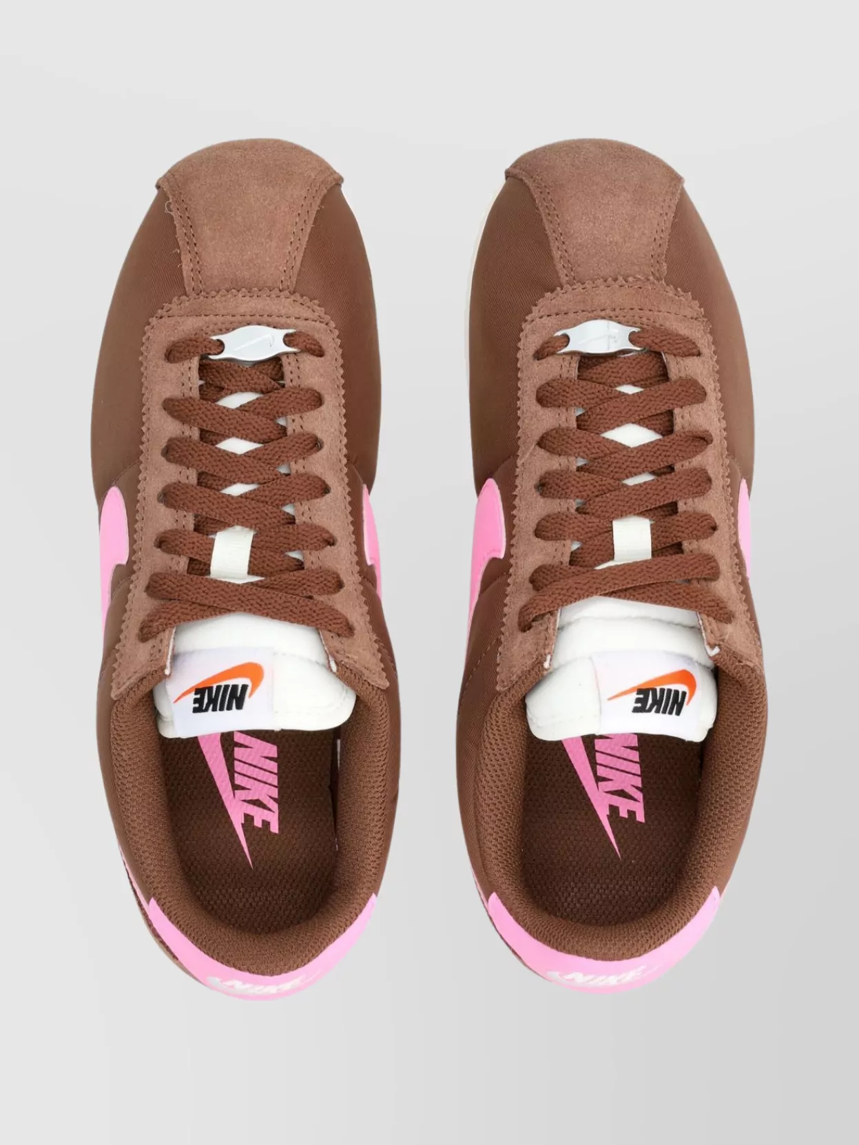 Nike Retro Sneakers Featuring Suede Overlays