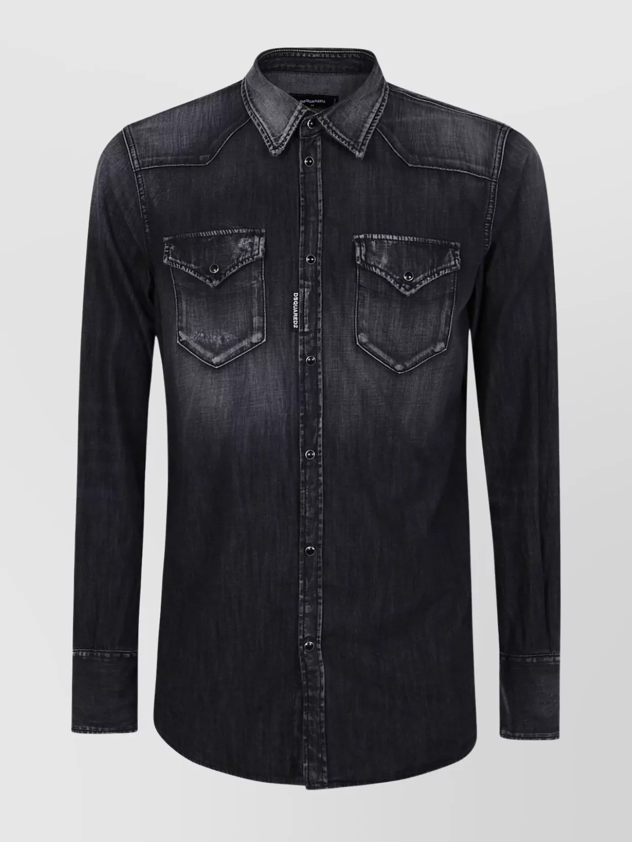 Dsquared2 Western Shirt Featuring Front Pockets