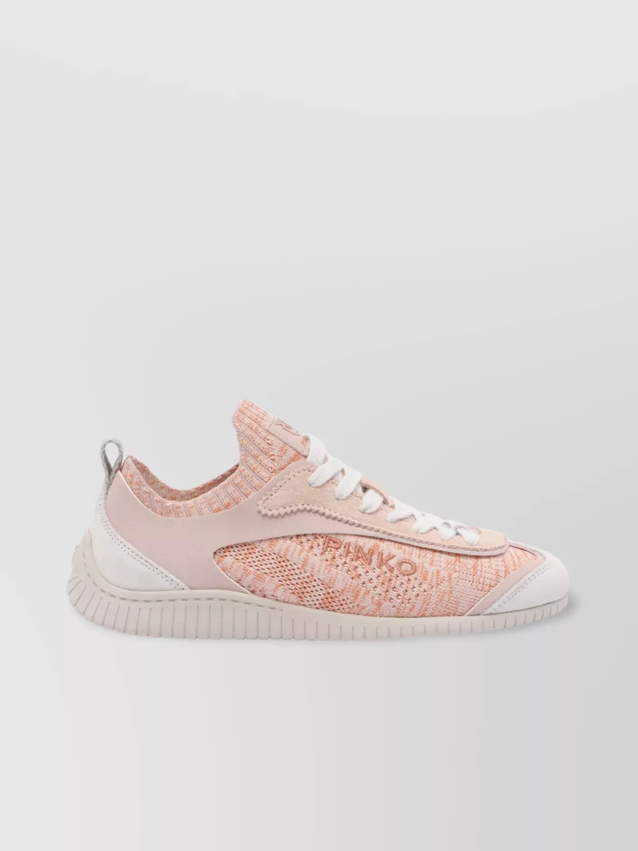 Pinko Elasticized Knit Low Top Sneakers