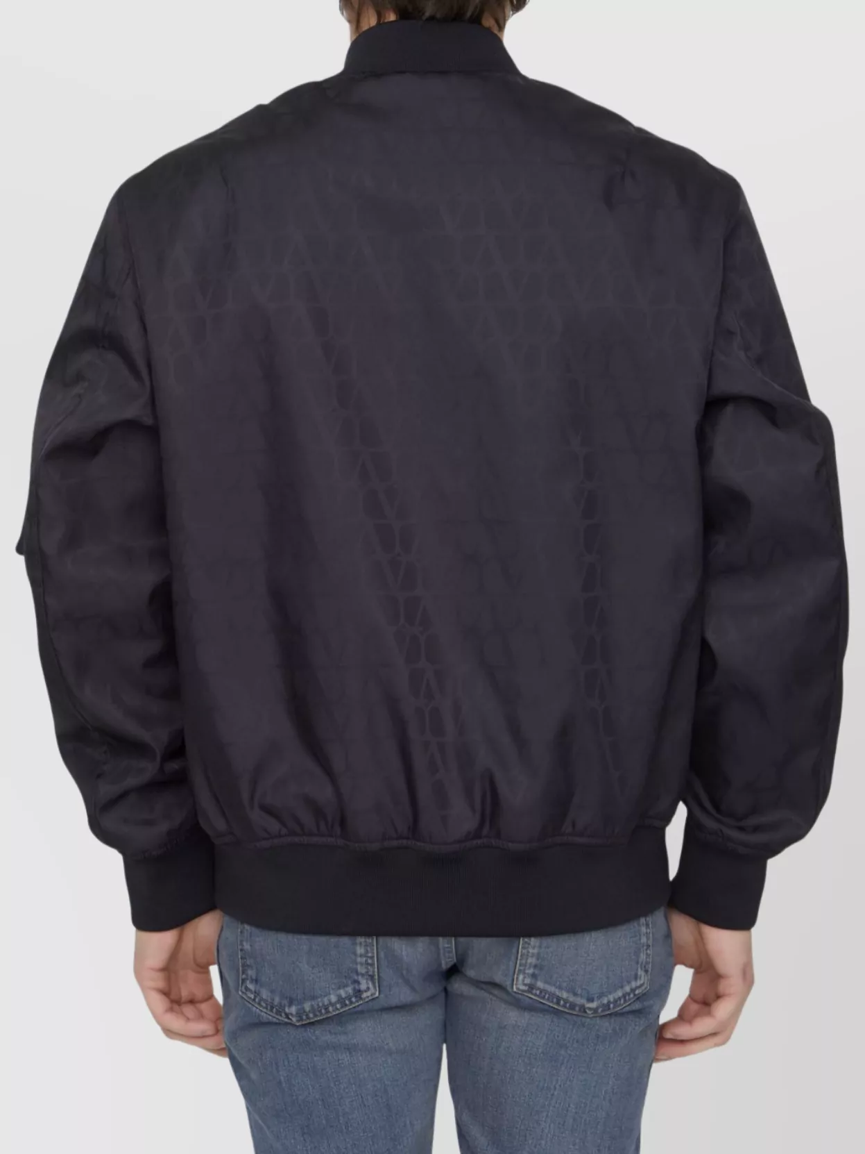 Valentino Garavani Iconographe Motif Bomber Jacket
