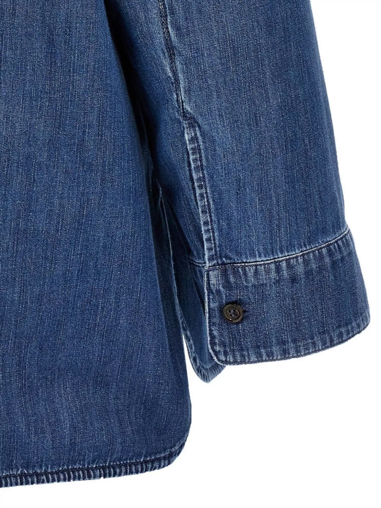 'S MAX MARA SOLID SHIRT WITH BUTTONED CUFFS