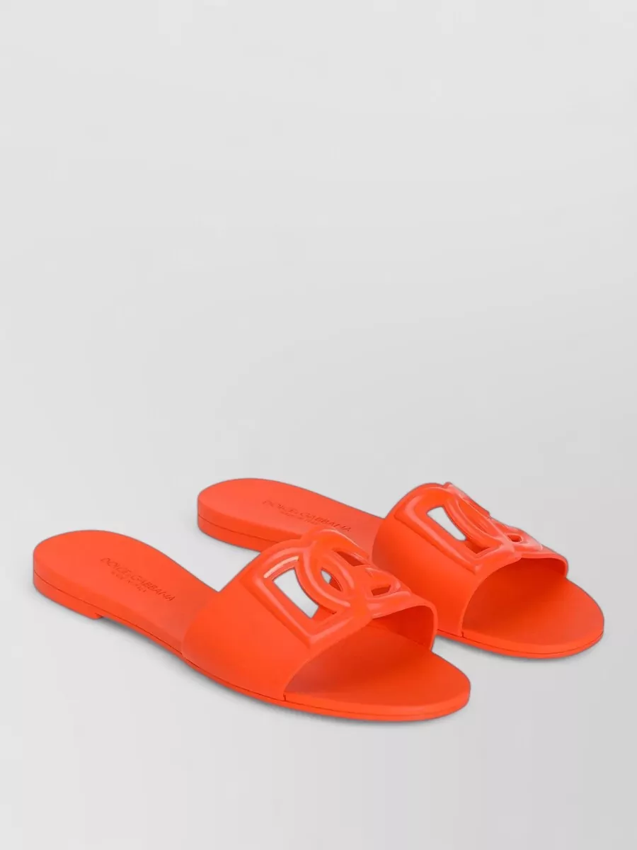 Dolce&Gabbana rubber logo slides