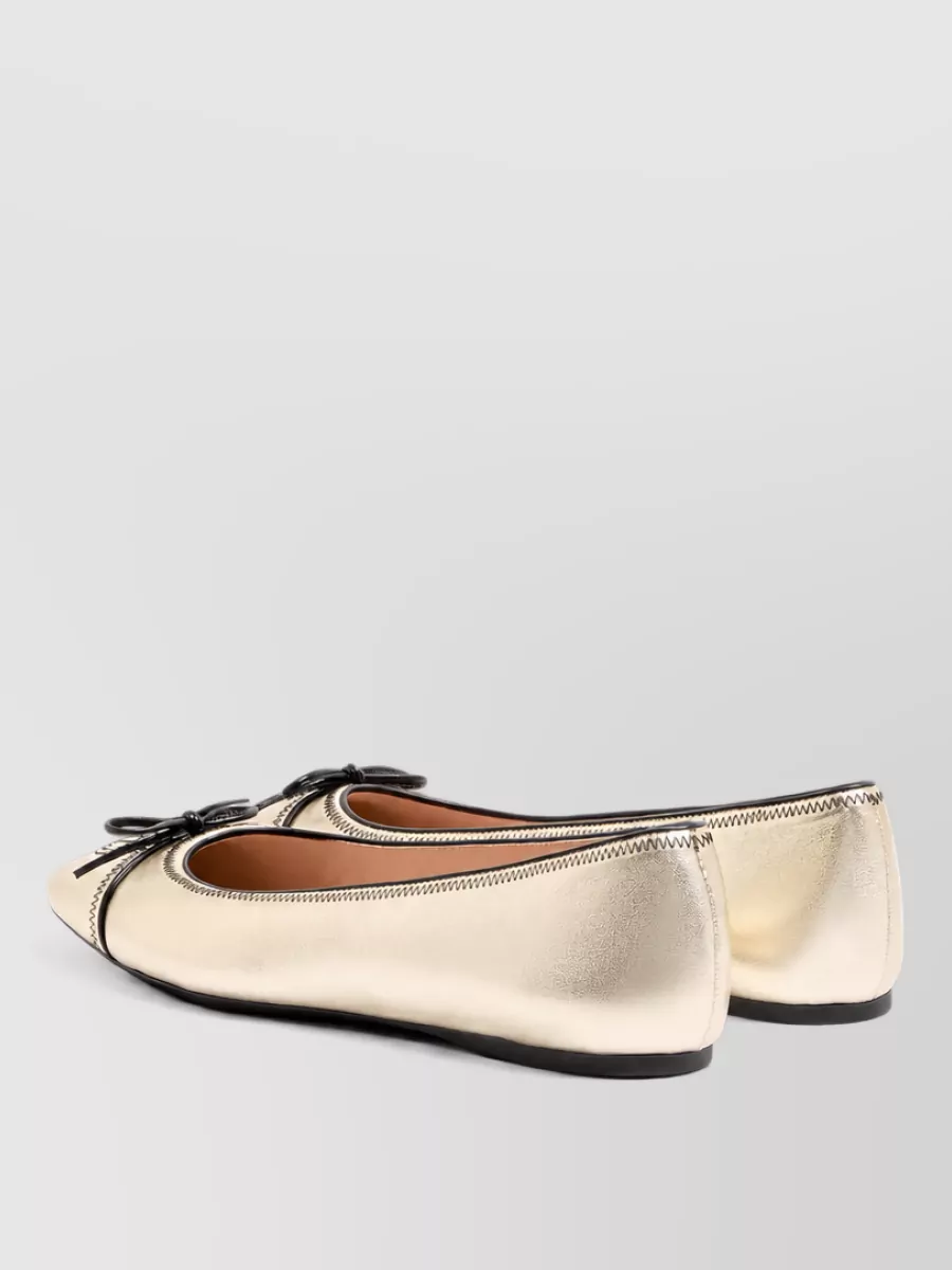Valentino Garavani Leather Ballet Flats